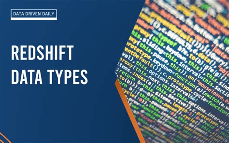 redshift data types